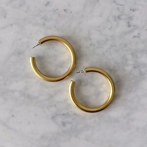 Madewell Chunky Large Hoops
